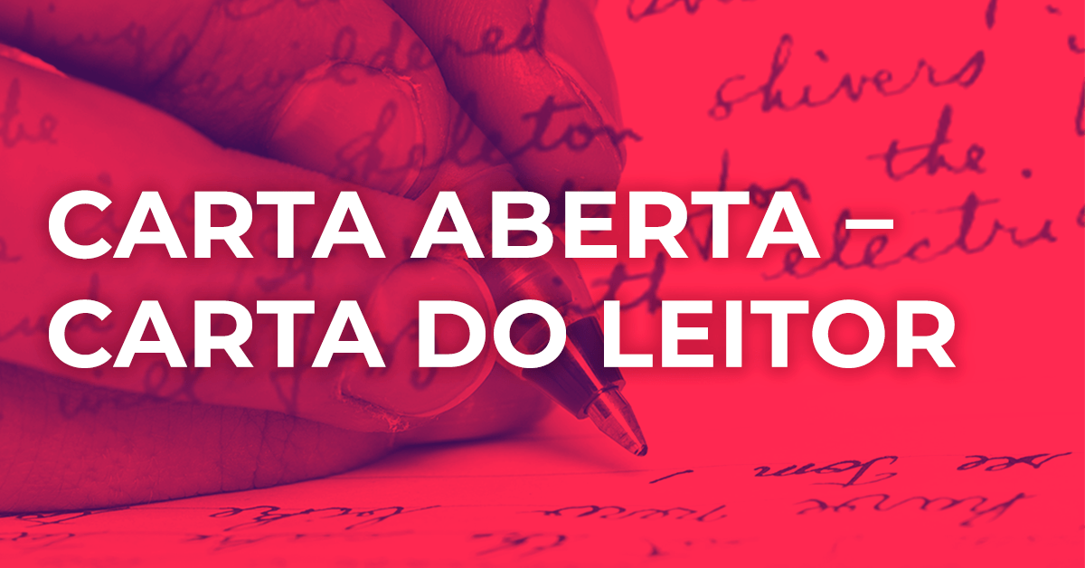 CARTA ABERTA CARTA DO LEITOR ProEnem