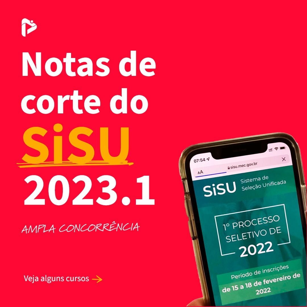 Notas de corte de Sistemas de Informação no Sisu 2023